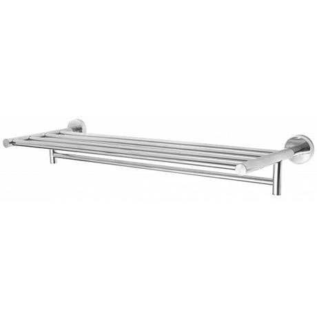 Euroshowers - Deluxe Towel Rack - Polished Stainless Steel - 93720