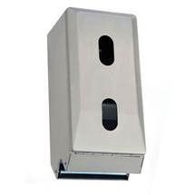 Dolphin - Surface Mounted Toilet Roll Holder - Satin Stainless Steel - BC2S