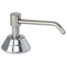 Dolphin - Counter Mounted Push Soap Dispenser - Various Spout Options