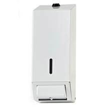 Dolphin - Surface Mounted Metal Soap Dispenser - White - BC924