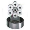 Dolphin - Satin Stainless Steel Six Roll Toilet Roll Holder - BC935M