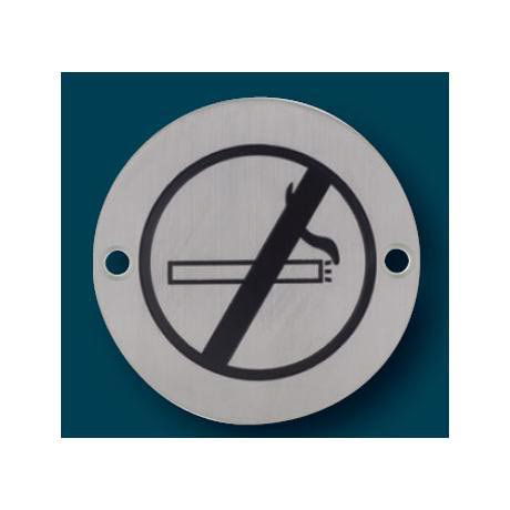 Dolphin - Stainless Steel Washroom Signage - No Smoking - BC5463-05
