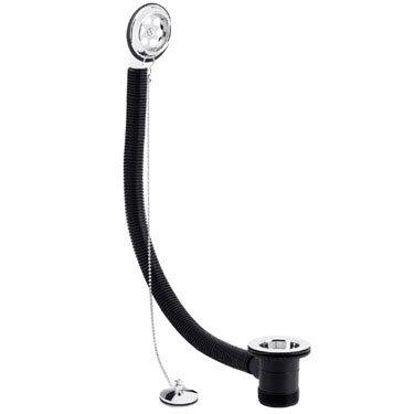 Retainer Bath Waste With Brass Plug and Link Chain - E347