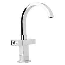 Deva Edge Mono Sink Mixer - Chrome - EDGE104