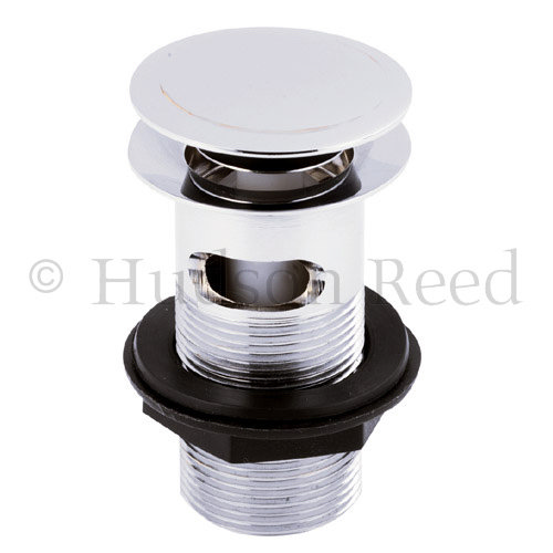 Hudson Reed Slotted Sprung Plug Basin Waste Victorian Plumbing.co.uk
