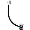 Square Slotted Sprung Plug Bath Waste & Overflow