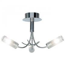 Endon - Enluce 3 Candle Ceiling Light Fitting - Chrome - EL-20020