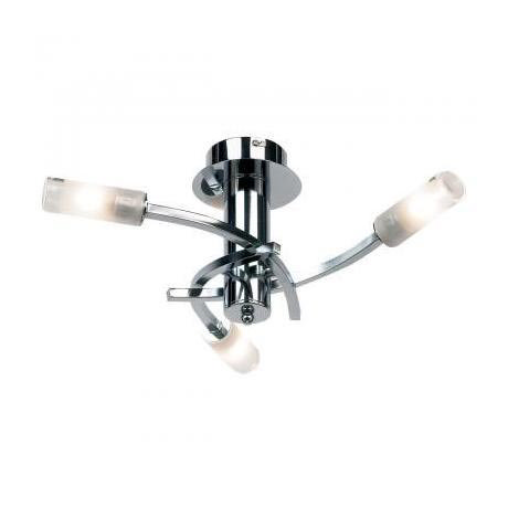 Endon - Enluce 3 Candle Curved Ceiling Light Fitting - Chrome - EL-20021
