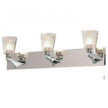 Endon - Enluce Triple Lantern Wall Lights with Pull Switch - Chrome - EL-20029