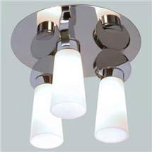 Endon - Enluce Triple Cupped Ceiling Light - Chrome - EL-20042
