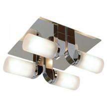 Endon - Enluce Quad Candle Ceiling Light - Chrome - EL-20043