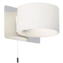 Endon - Fidelio Single Wall Light Fitting with Opal Shade - EL-20059