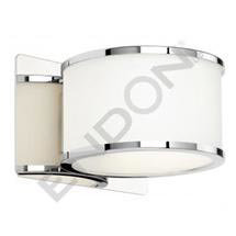 Endon Enluce Single Wall Light Bracket - Chrome/White - EL-20068