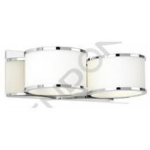 Endon Enluce Two Wall Light Bracket - Chrome/White - EL-20069