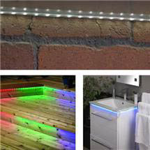 Endon Enluce IP67 5m Transparent LED Roll - 3 Colour Options