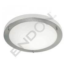 Endon Enluce Modern Flush Fitting Bathroom Light - Brushed Steel - EL-440-30BS