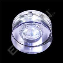 Endon Enluce Unique Circular Recessed Downlight - Crystal Lilac - EL-IP-5500-CRY