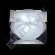 Endon Enluce Modern Square Clear LED Downlight - EL-IP-7000 