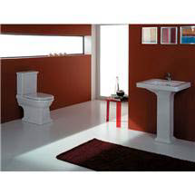 RAK Empire 4 Piece Suite - Close Coupled WC & Basin