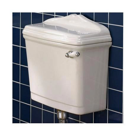 Hadrian Era Traditional Low Level Ceramic WC Cistern Set