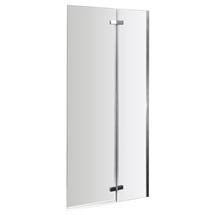 Ella Straight Hinged Bath Screen - ERSS1