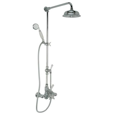 Hollys of Bath Exposed Thermostatic Chrome Shower w/ Hand Shower - ES2-8