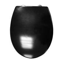 Euroshowers - ONE Seat Universal Soft Close Toilet Seat - Black - 80192