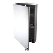 Euroshowers - Mirrored Corner Cabinet - 15520