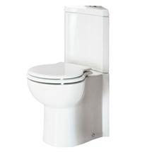 RAK Evolution Corner Close Coupled WC & Toilet Seat