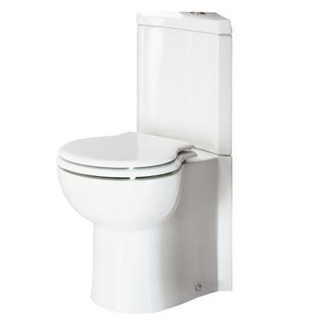 RAK Evolution Corner Close Coupled WC & Toilet Seat