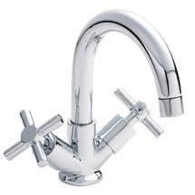 Series 1 Economy Mono Basin Mixer with Swivel Spout - Chrome - FJ307