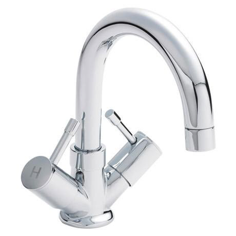 Series 2 Economy Mono Basin Mixer with Swivel Spout - Chrome - FJ317