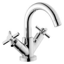 Series 1 Mono Basin Mixer with Swivel Spout - Chrome - FJ365