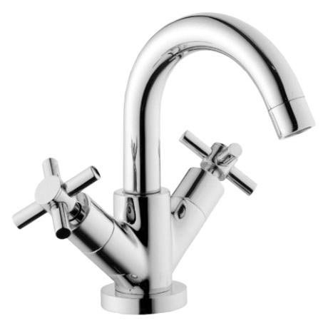 Series 1 Mono Basin Mixer with Swivel Spout - Chrome - FJ365