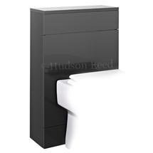 Hudson Reed 500 x 200mm Memoir Back to Wall WC Unit - Grey - FME010