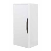 Monza Wall Mounted Medium Cupboard - High Gloss White - FPA008
