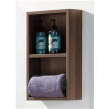 Relax Wall Mounted Shelf Unit - Oak Finish - FRE004