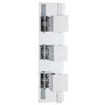 Hudson Reed Harmony Triple Concealed Thermostatic Shower Valve - HAR3211