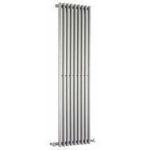 Premier - Cypress Single Panel Radiator - 1500 x 405mm - High Gloss Silver - HCY007