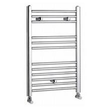 Straight Multi-Rail Radiator 500 x 800mm - Chrome - Ex Display