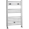 Chrome Flat Heated Towel Multi-Rail 600 x 760mm