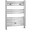 Chrome Curved Heated Towel Multi-Rail 600 x 760mm