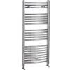 Chrome Curved Heated Towel Multi-Rail 500 x 1150mm