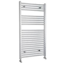 Ultra Chrome Flat Heated Towel Multi-Rail 600 x 1100mm - HK384