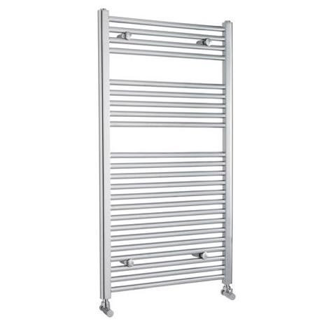 Ultra Chrome Flat Heated Towel Multi-Rail 600 x 1100mm - HK384