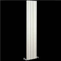 Vertical Double Panel Designer Radiator 1800 x 354mm - White - Ex Display (D)