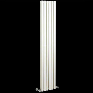 Revive Vertical Double Panel Designer Radiator - White