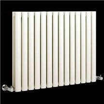 Small Double Panel Designer Radiator 633 x 826mm - White - Ex Display (C)