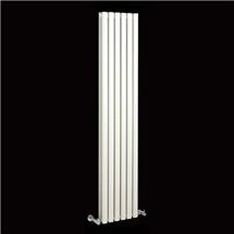 Vertical Double Panel Designer Radiator 1500 x 354mm - White - Ex Display