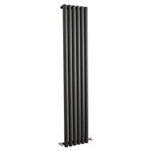 Single Panel Designer Radiator 1800 x 354mm - Anthracite - Ex Display